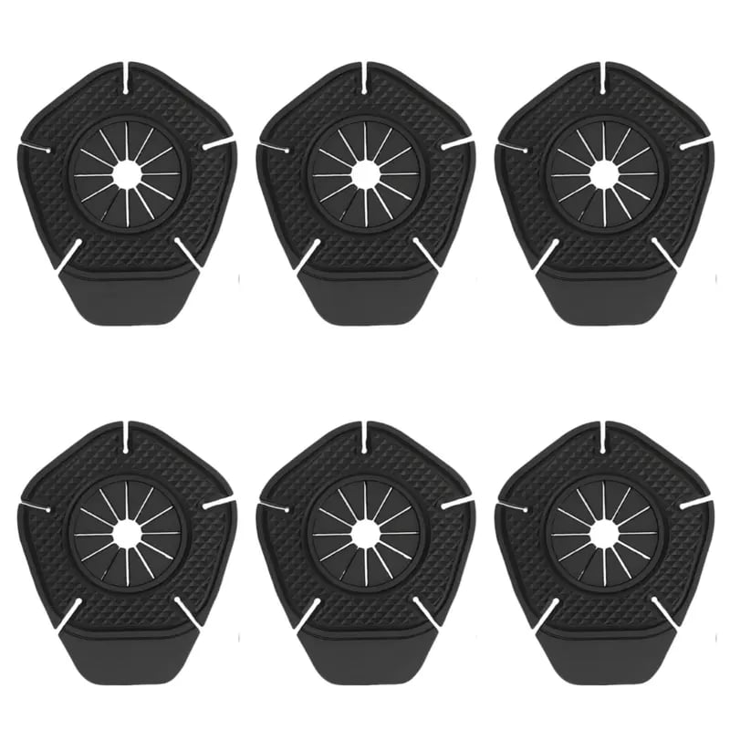 6PCS Car Wiper Arm Hole Protector, Silicone Windshield Wiper Dust Cover