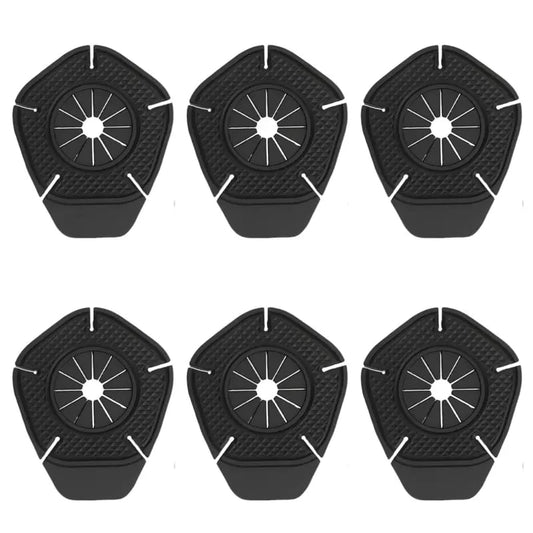 6PCS Car Wiper Arm Hole Protector, Silicone Windshield Wiper Dust Cover