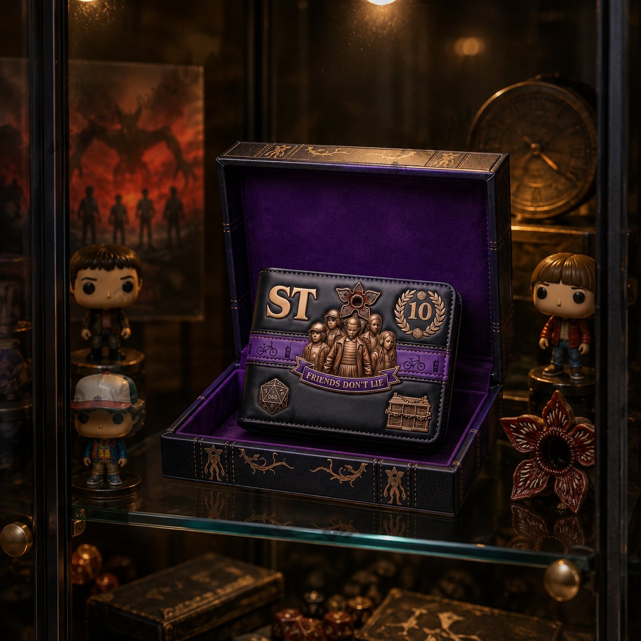 🦇 DARK UNIVERSE COLLECTOR'S EDITION WALLET – Gothic Horror Accessory
