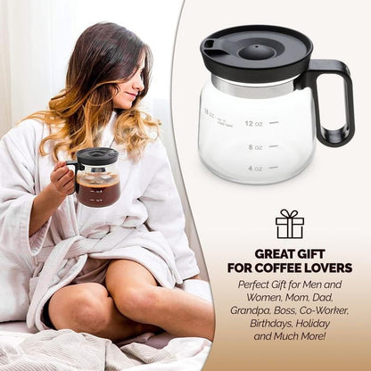 ✨HOT SALE 49% OFF☕ 16 Oz Glass Coffee Mug – Coffee Pot Style