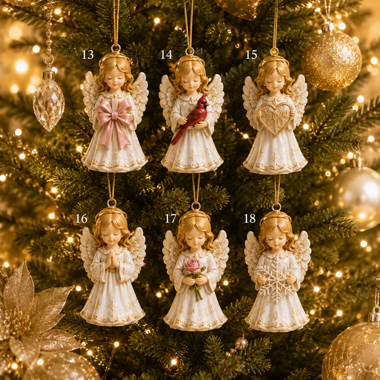 🔥24-Day Christmas Countdown Advent Calendar – Angel's Blessing