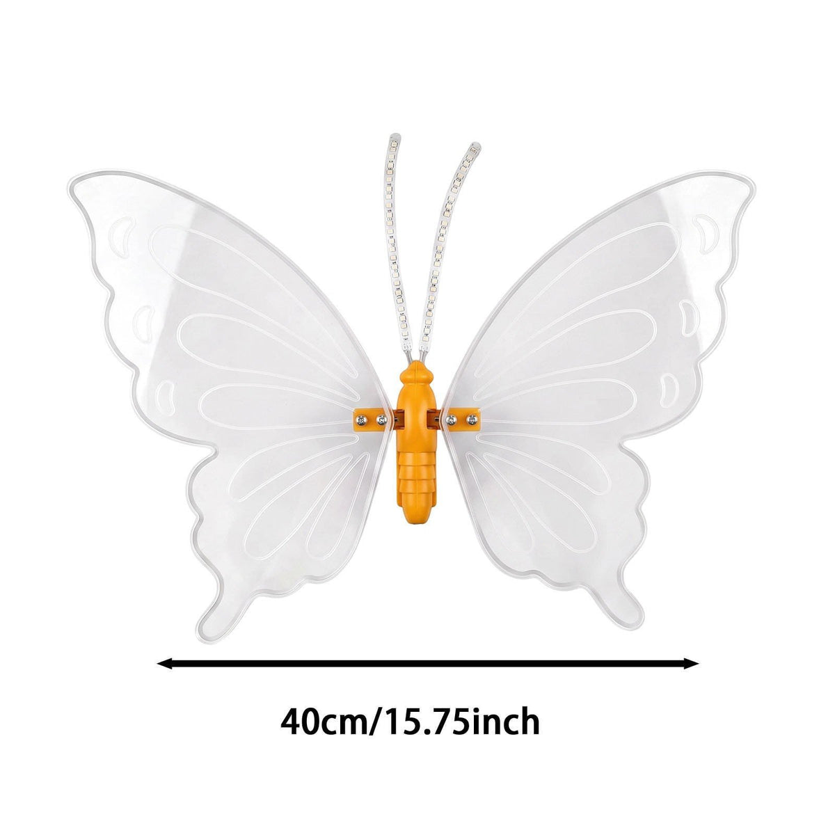 Christmas Butterfly Light, Flapping Luminous Garden Stake