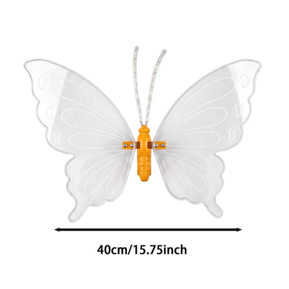Christmas Butterfly Light, Flapping Luminous Garden Stake