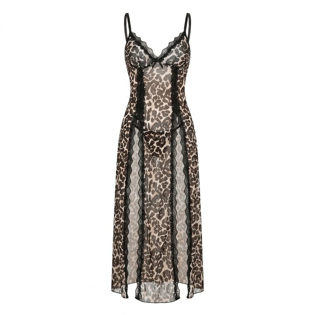 🔥Last Day 49% OFF - Sheer Floral Rose Print Maxi Dress 🎁Buy 2 Free Shipping