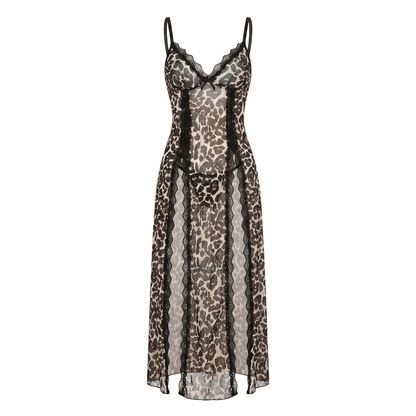 🔥Last Day 49% OFF - Sheer Floral Rose Print Maxi Dress 🎁Buy 2 Free Shipping