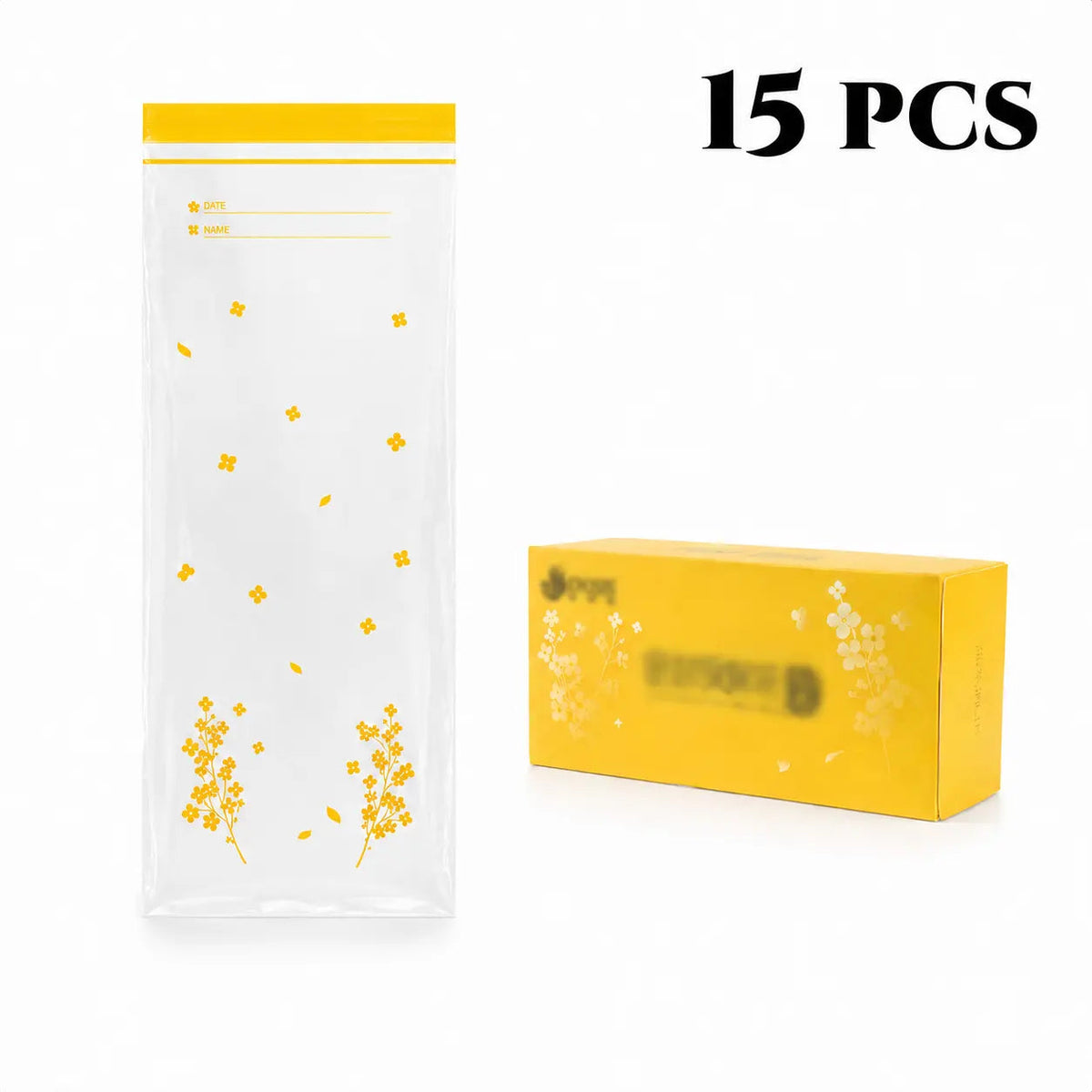 15PCS double-seal reusable produce storage pouches – product image 13