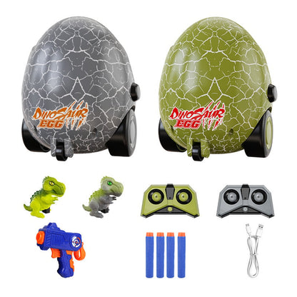 Remote Control Dinosaur Egg Battle Toys - 2 Pack