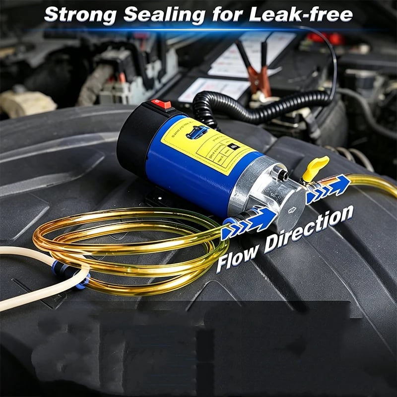🔧 Portable Oil Transfer Pump – 12V / 24V Engine Oil Extractor