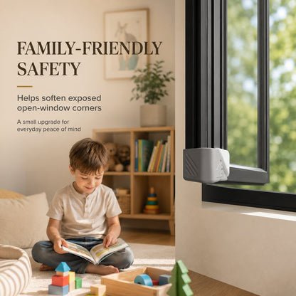 Magnetic Full-Wrap Window Corner Guard