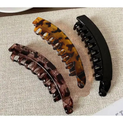3 PCS Banana Hair Clips for Women, Cute and Stylish French Hair Claw Clips