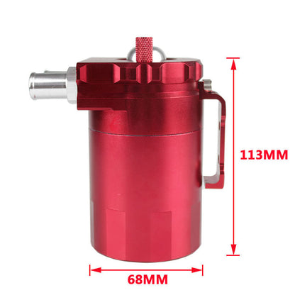 🔥HOT SEAL🔥Universal 300ML Baffled Oil Catch Can Tank Kit w/ Breather Filter & Steel Wool