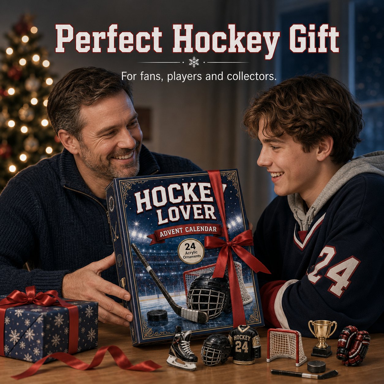 🎄2026 Hockey Lover Countdown Calendar