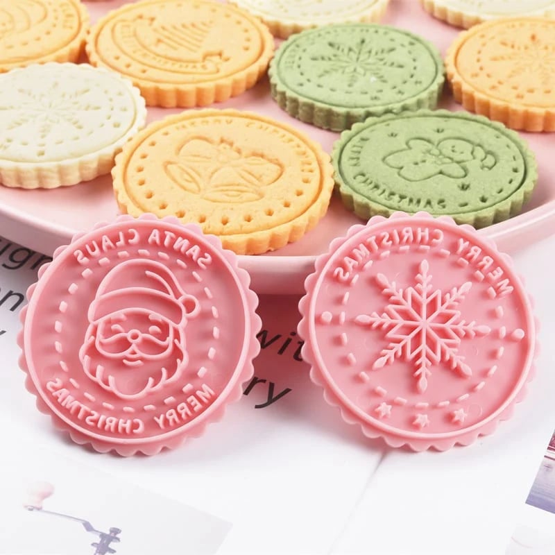 🎄🍪 Holiday Baking Shape Collection – Festive Cookie Molds for Family Christmas Fun