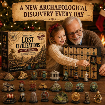 🔥😍2026 Lost Civilizations Archaeological Discovery Advent Calendar | 24 Ancient Treasures from 6 Great Civilizations