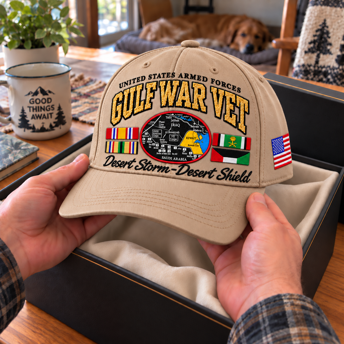 🏆Last Day Promo: 45% OFF! 🏜️Gulf War Veteran Tribute Cap