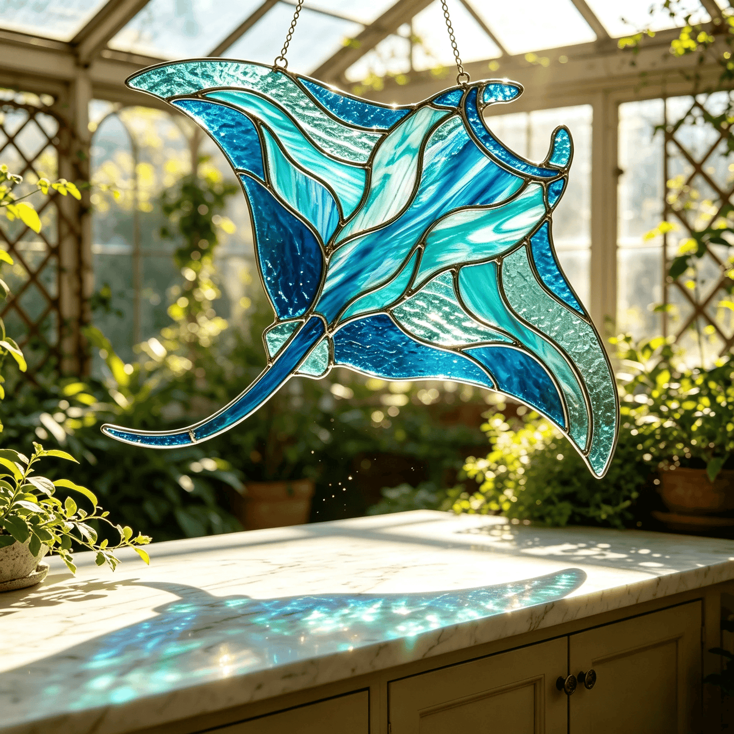☀️Manta Ray Sun Catcher🌊
