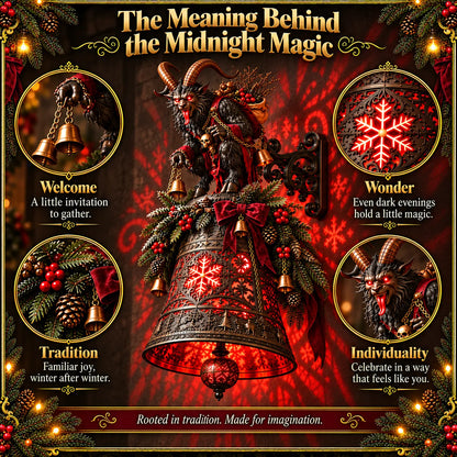 🎄Krampus Midnight Chime Christmas Projection Bell🔔
