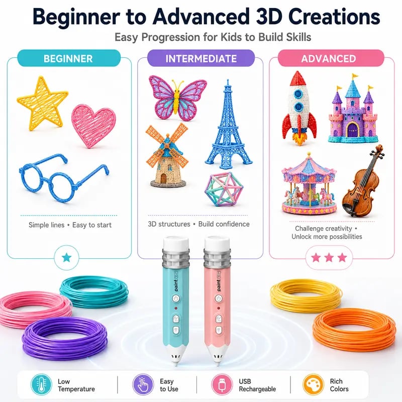 3D Pen Set for Kids