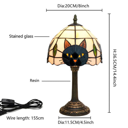 Tiffany Style Resin Themed Table Lamp