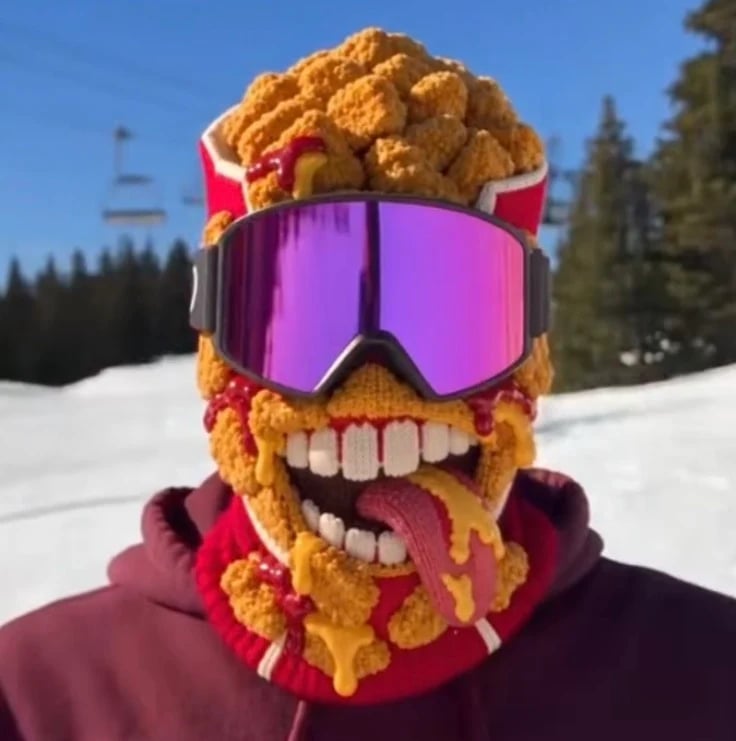 Lego Head - Ski Mask   Pre