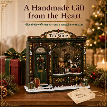 🎄Victorian Toy Shop DIY Craft Kit | Handmade Christmas Miniature Decor