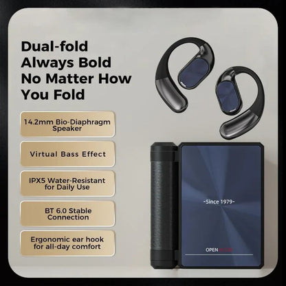 🥳Hot Sale 50% OFF🥳 Wireless noise-canceling earbuds with Bluetooth 6.0 🥤, ultra-long battery life of 145 hours 🥳, IPX5 waterproof rating for sports 🚲