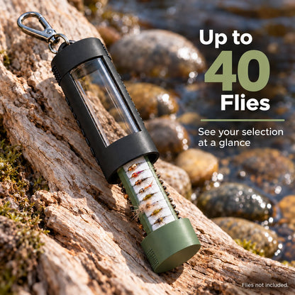 🔥LAST DAY 50% OFF - 🎣Wearable Fly Box – Portable Fly Fishing Storage Case