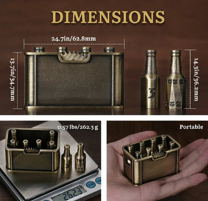 Beer Bottle Dice Set