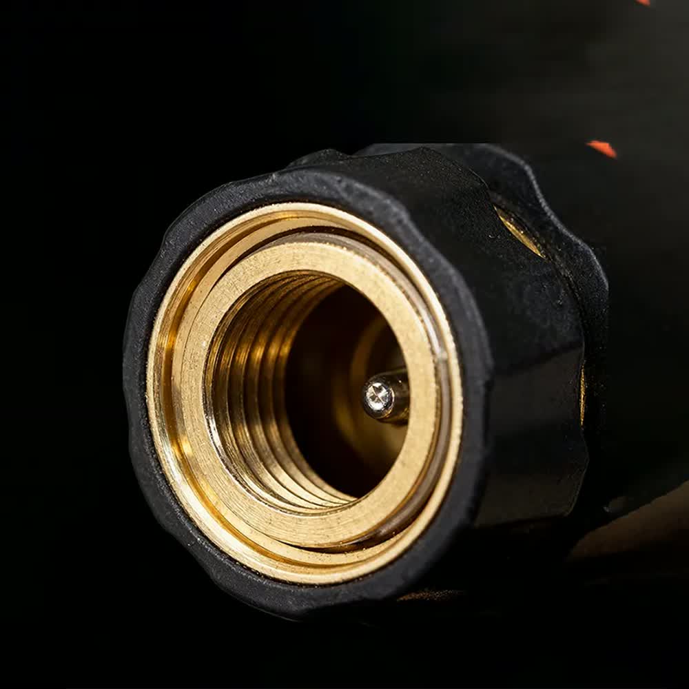 Leak-Resistant Garden Hose Quick Connector Set