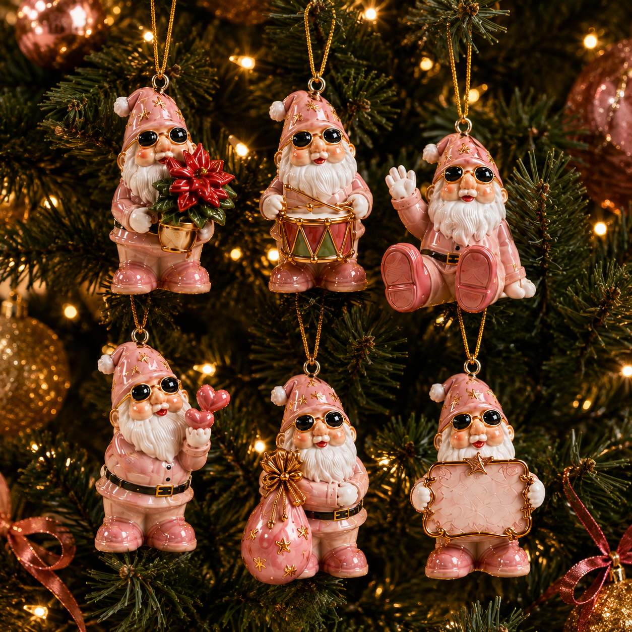 🔥24-Day Christmas Countdown Advent Calendar – Pink Dwarf Series