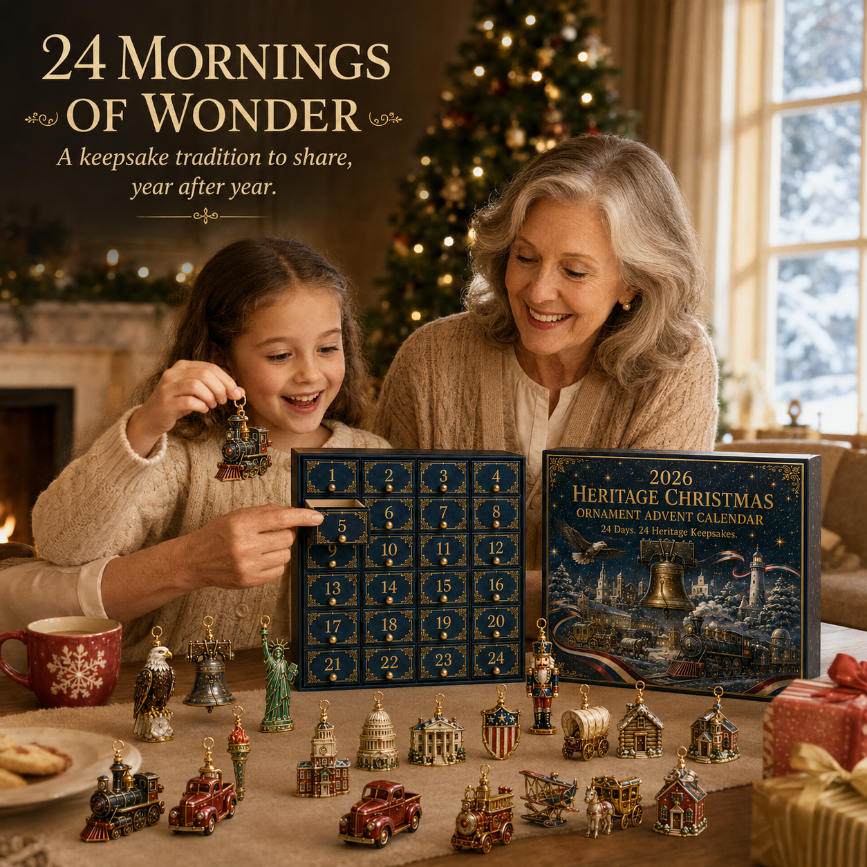 ✨America 250th Anniversary Heritage Christmas Advent Calendar