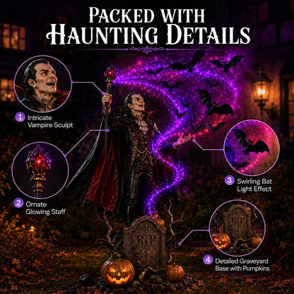 🎃Today 50% OFF - 🦇Vampire Summoning Bats Garden Light