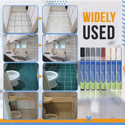 📍Tile Grout Repair Coloured Pencil