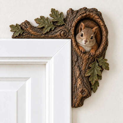 Woodland Animal Door Corner Decor – 12 Animal Styles