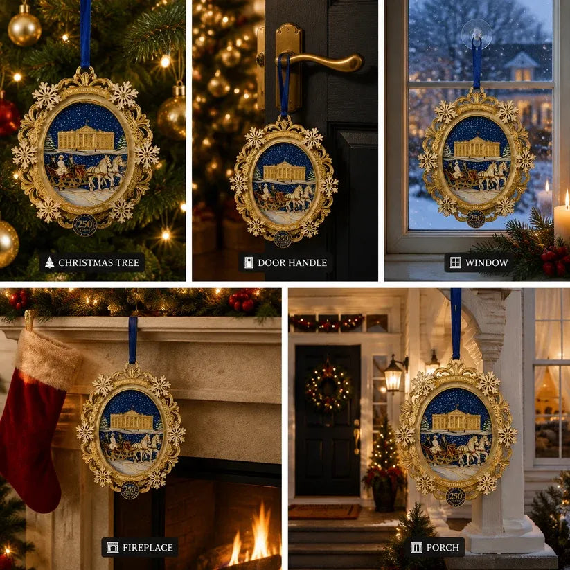 2026 White House Christmas 250th Anniversary Ornament
