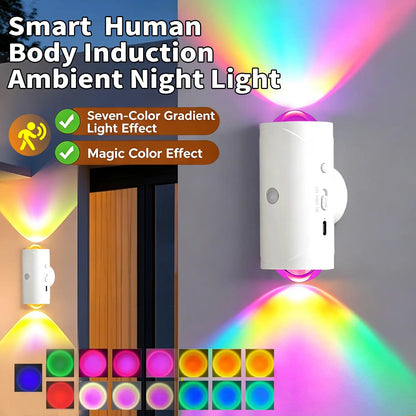 Smart Rechargeable LED Night Light with Motion Sensor