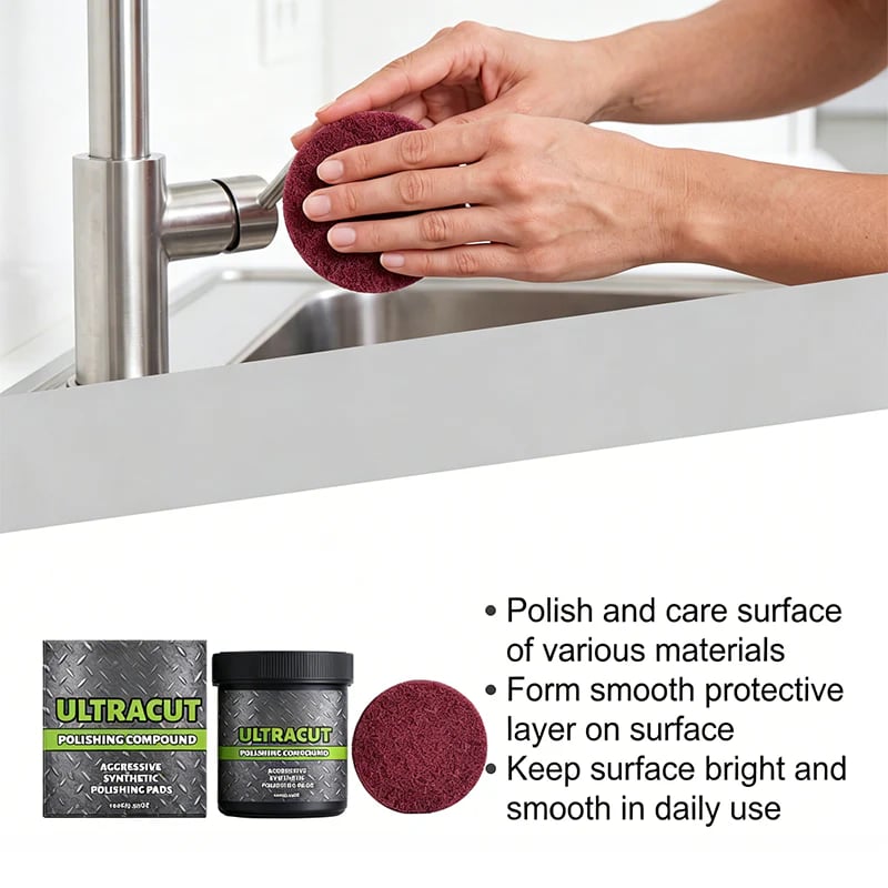 🔥Hot Sale 49% OFF⏰🖌️🏠All-in-One Surface Restoration Polish with Pad💥