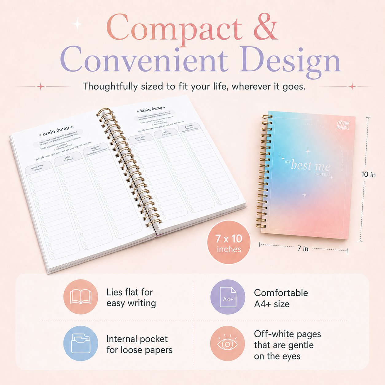 My Best Me Journal™ – A Guided Life Planner for Goals, Growth & Everyday Reflection