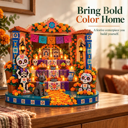 🌼 Día de los Muertos Ofrenda Building Set – A Colorful Celebration of Life & Memories
