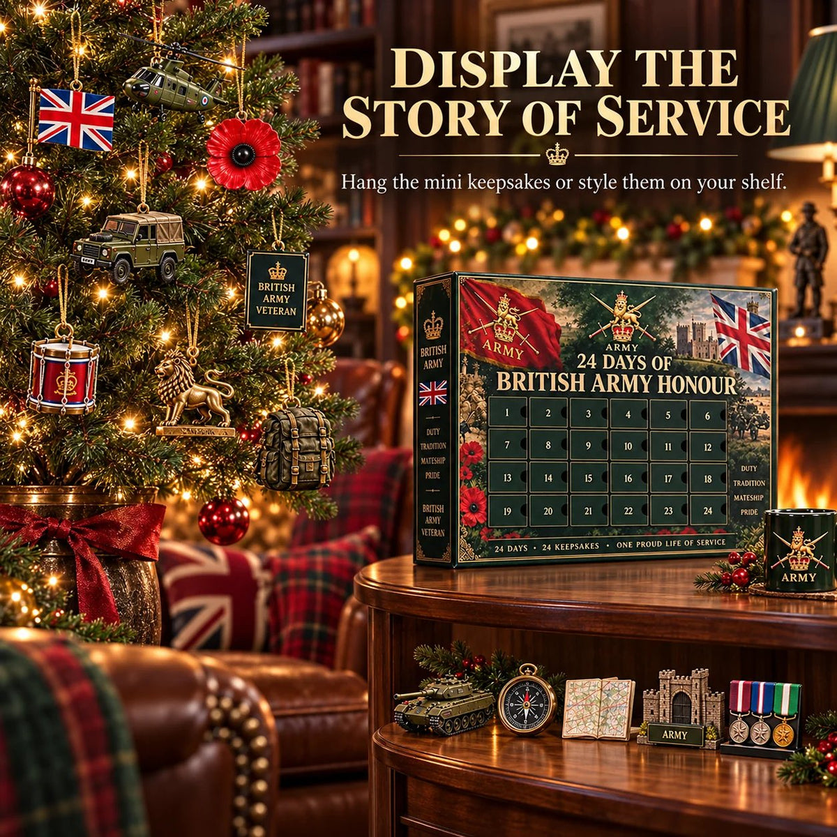 24 Days of British Army Honour Advent Calendar