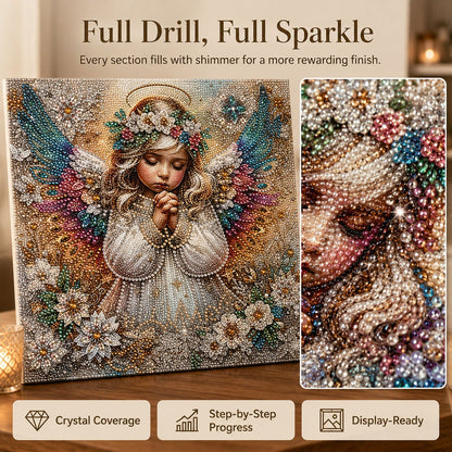 👼✨Sparkling Crystal Diamond Art Kit For DIY Wall Decor(📦Buy 2 Free Shipping)