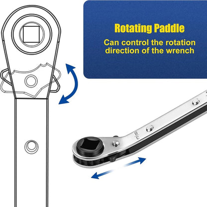 AC Wrench 2-Piece Kit with Hex Bits