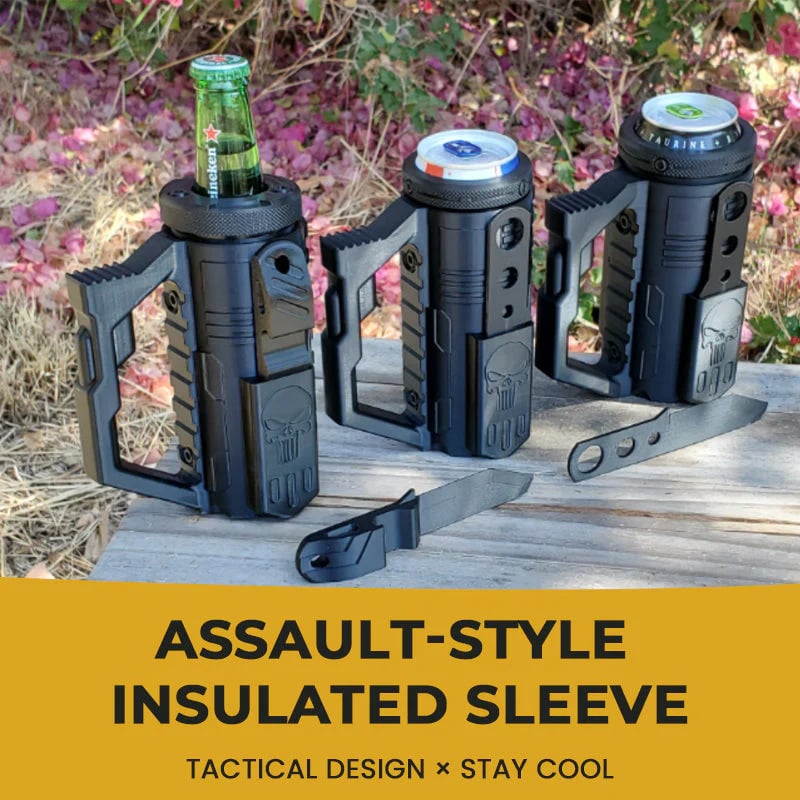 🔥Last Day 50% OFF - 🥤🔥 Assault-Style Tactical Koozie