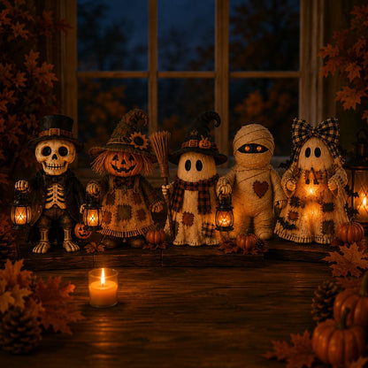 👻Halloween Wooden Monster Decorations