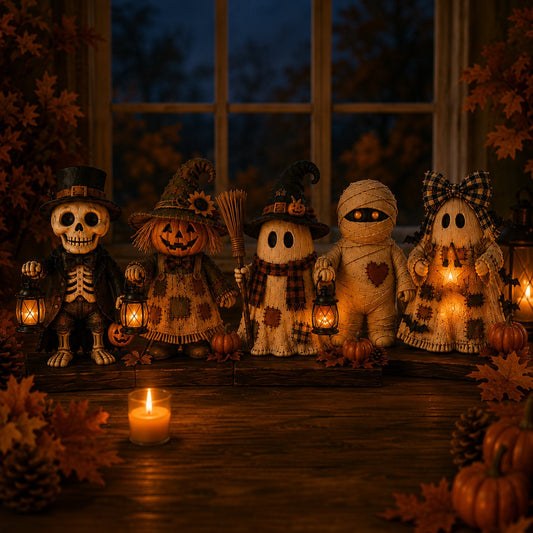 👻Halloween Wooden Monster Decorations