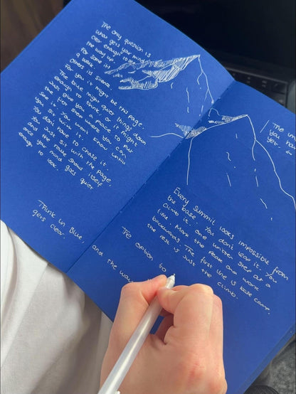 📘 Notedfy Think Blue Notebook – A Different Page for Better Ideas 💙