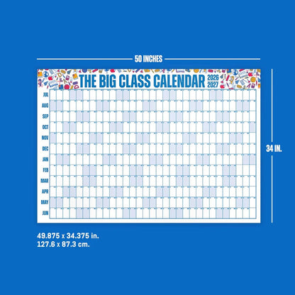📚 Back-to-School Sale — 49% OFF Today! 💥📅 The Big Class Calendar - Academic Year 2026-2027