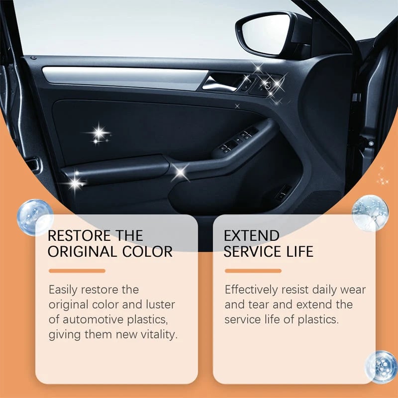 🎉Auto Plastic Restorer Kit