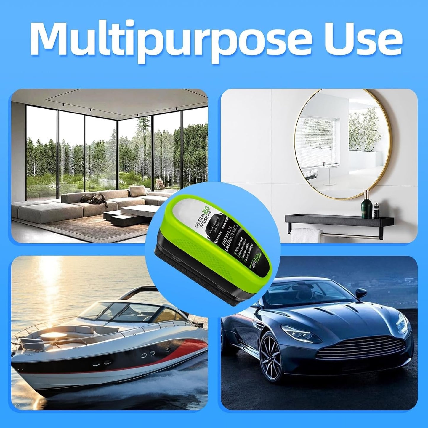🔥HOT SALE🔥✨BUY 2 GET 1 FREE✨ 2025 New 2.0 Powerful Oil Film Wipe