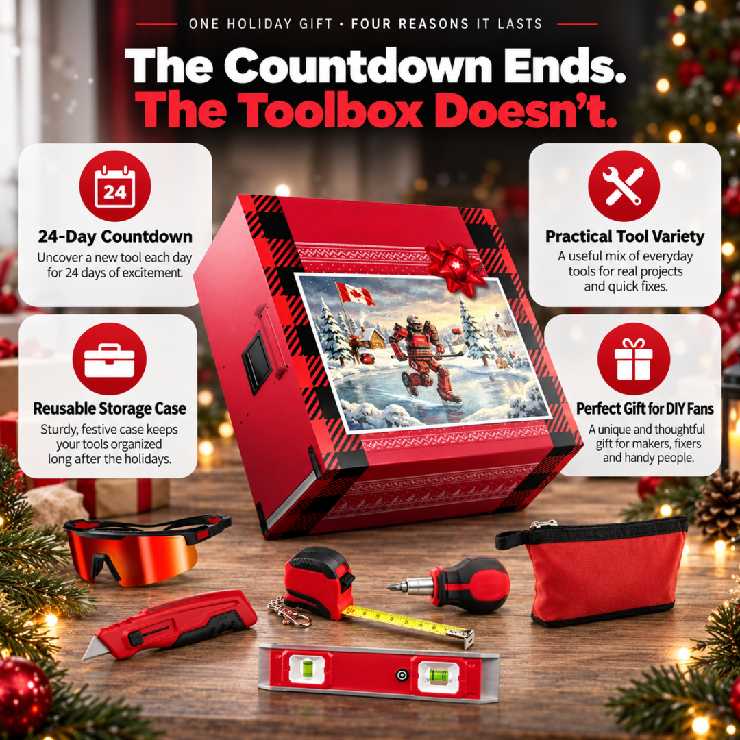 🔥Last Day 49% OFF🔥24 Days of Tools Christmas Countdown Gift Set